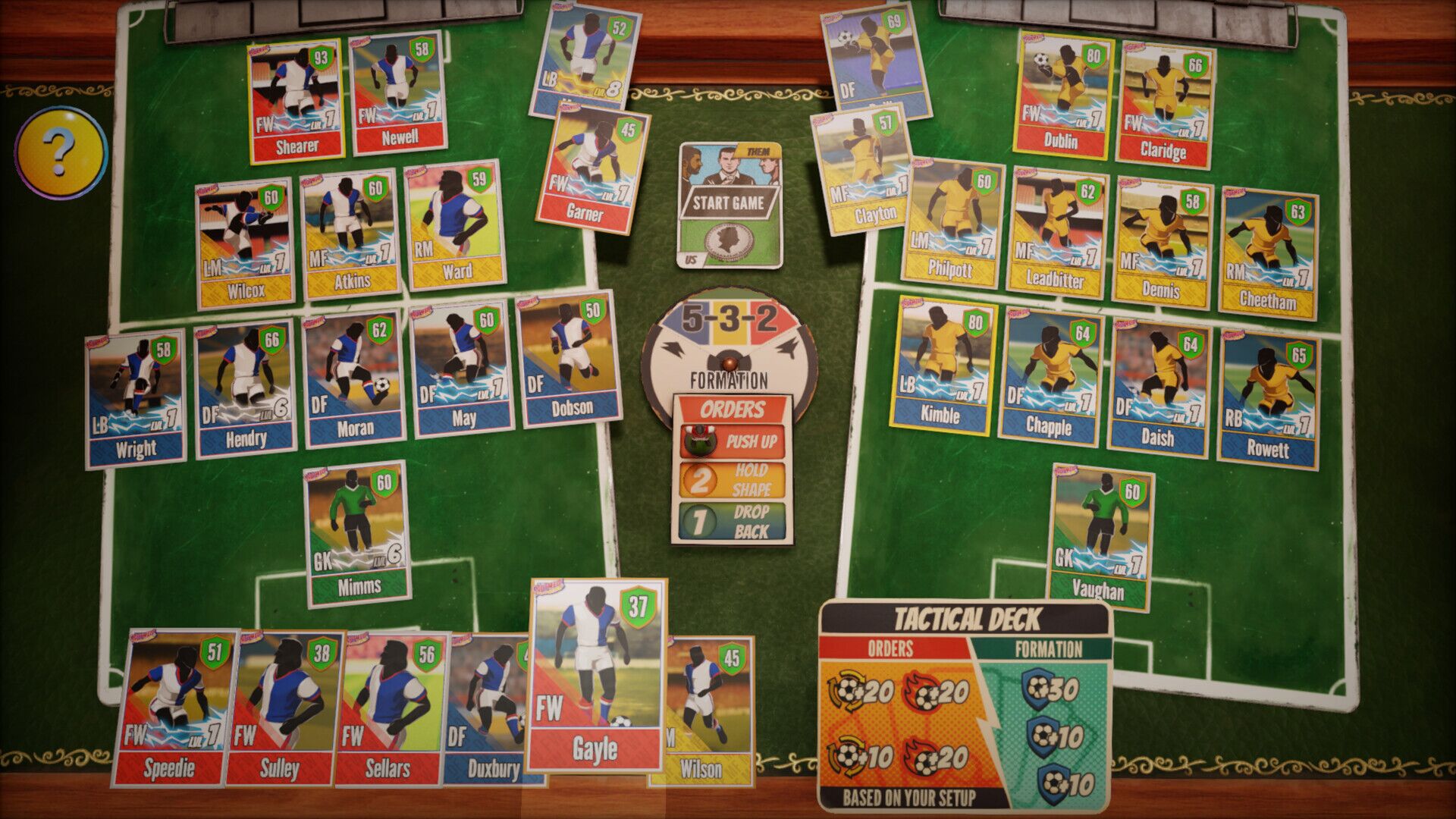 NUTMEG! A Nostalgic Deckbuilding Football Manager oyun içi görsel 3