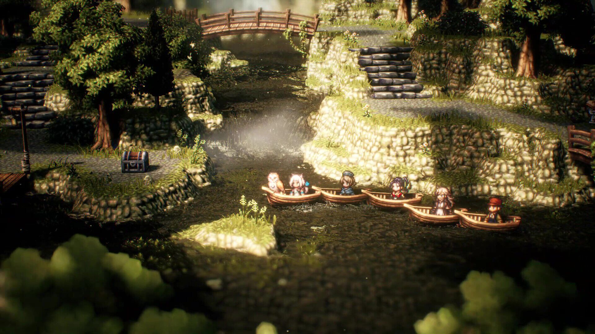 OCTOPATH TRAVELER II oyun içi görsel 1
