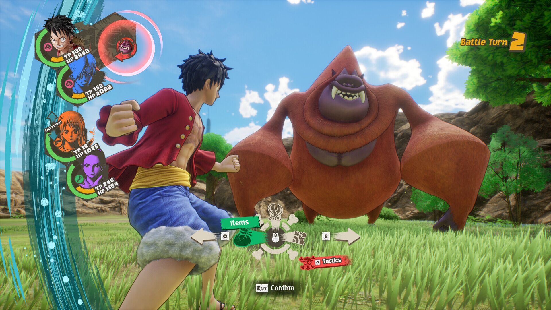 ONE PIECE ODYSSEY oyun içi görsel 1