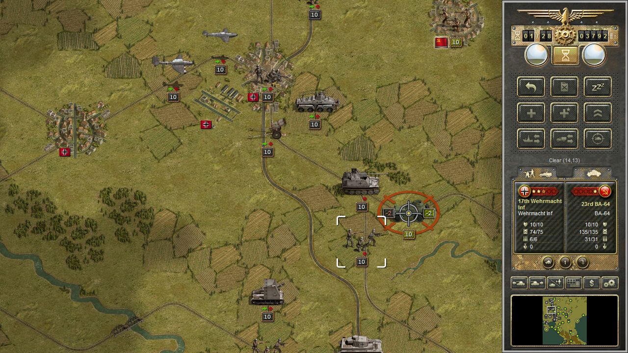 Panzer Corps Steam Key oyun içi görsel 1
