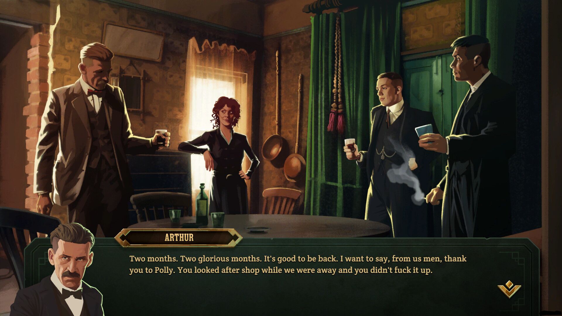 Peaky Blinders: Mastermind Steam Key oyun içi görsel 1
