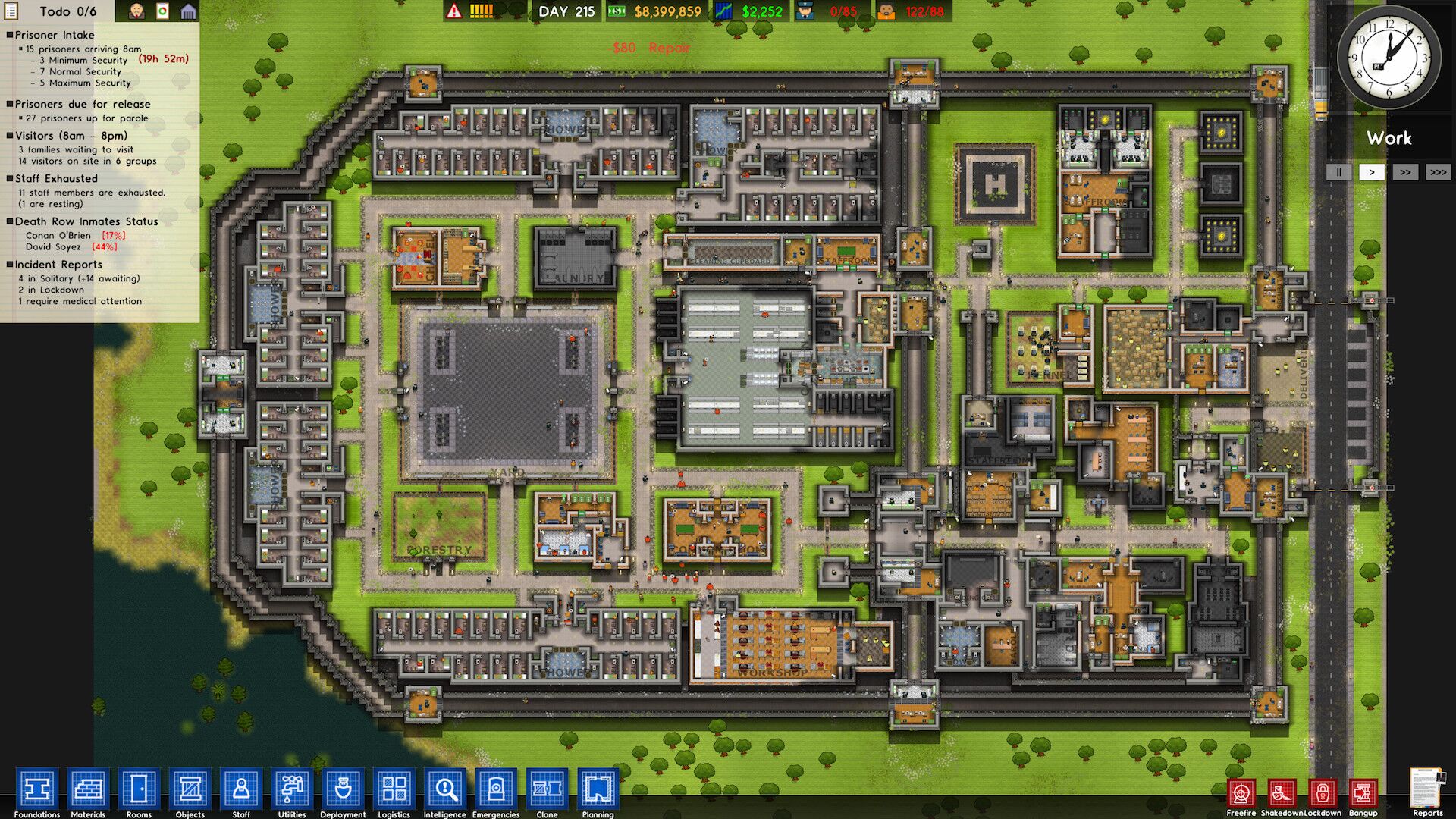 Prison Architect oyun içi görsel 1