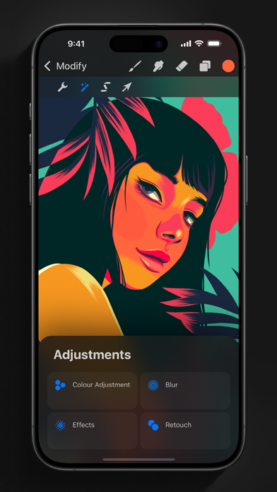 Procreate iPhone ios iPad görseli 2