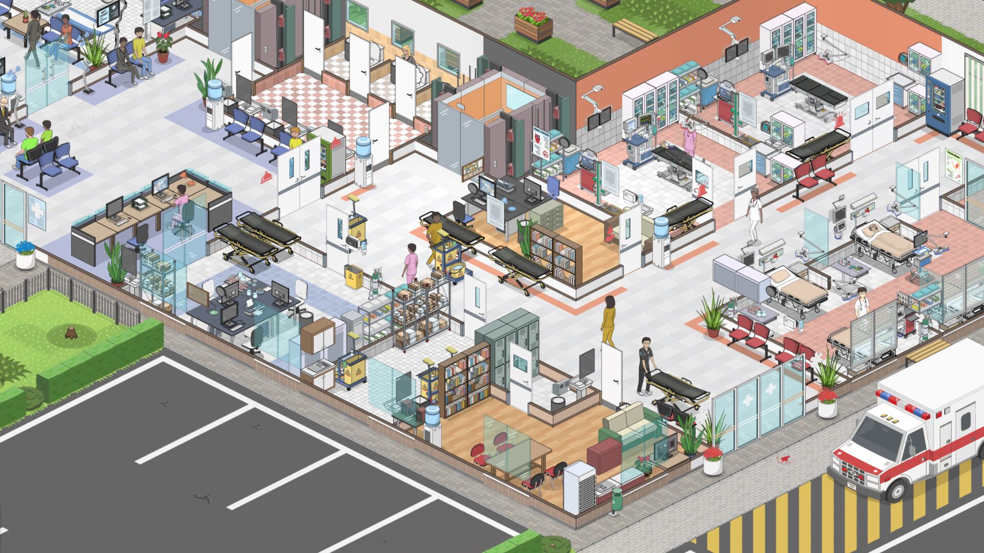 Project Hospital oyun içi görsel 1