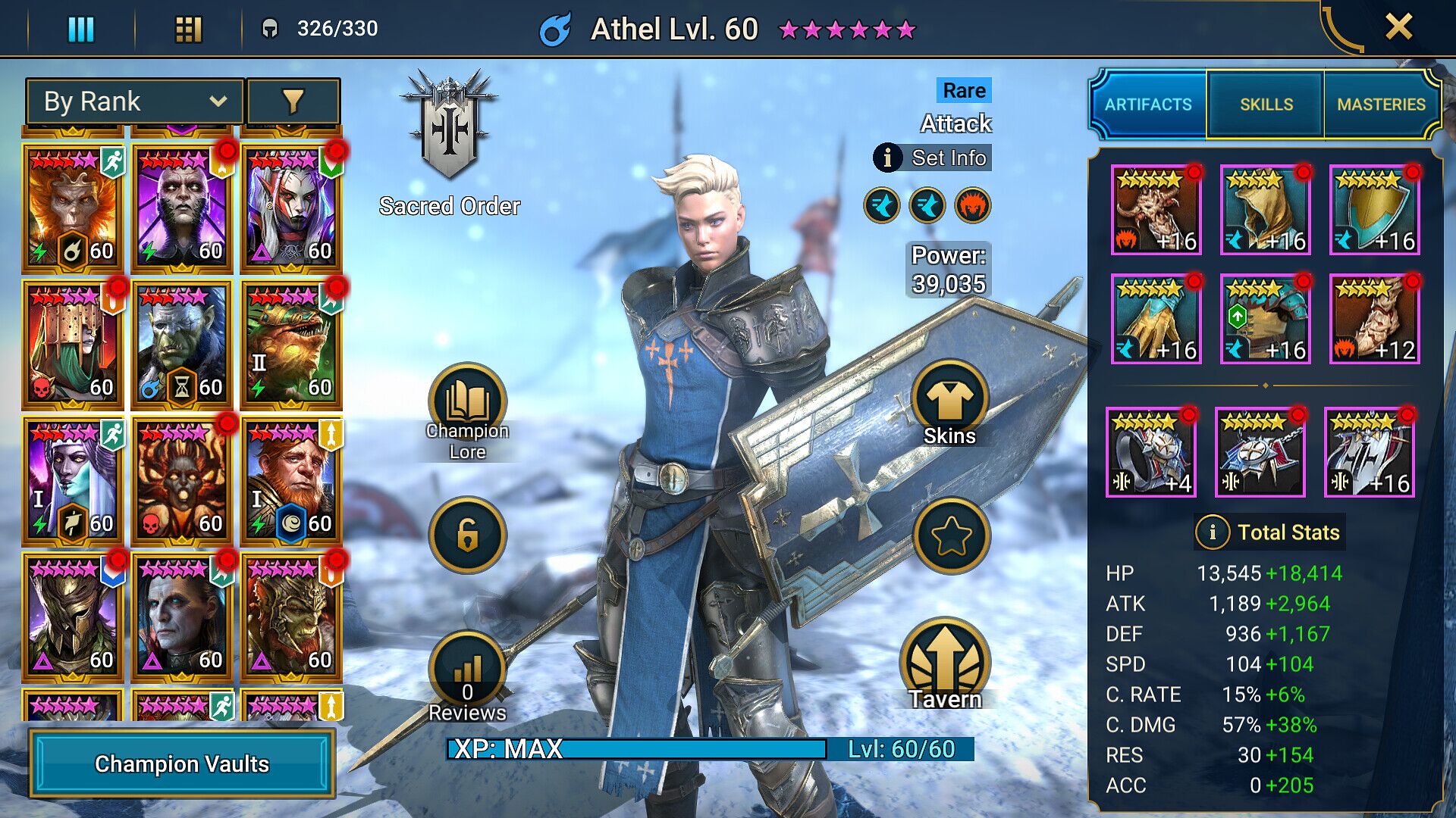 RAID Shadow Legends iPhone ios AppStore iPad oyun içi görsel 3