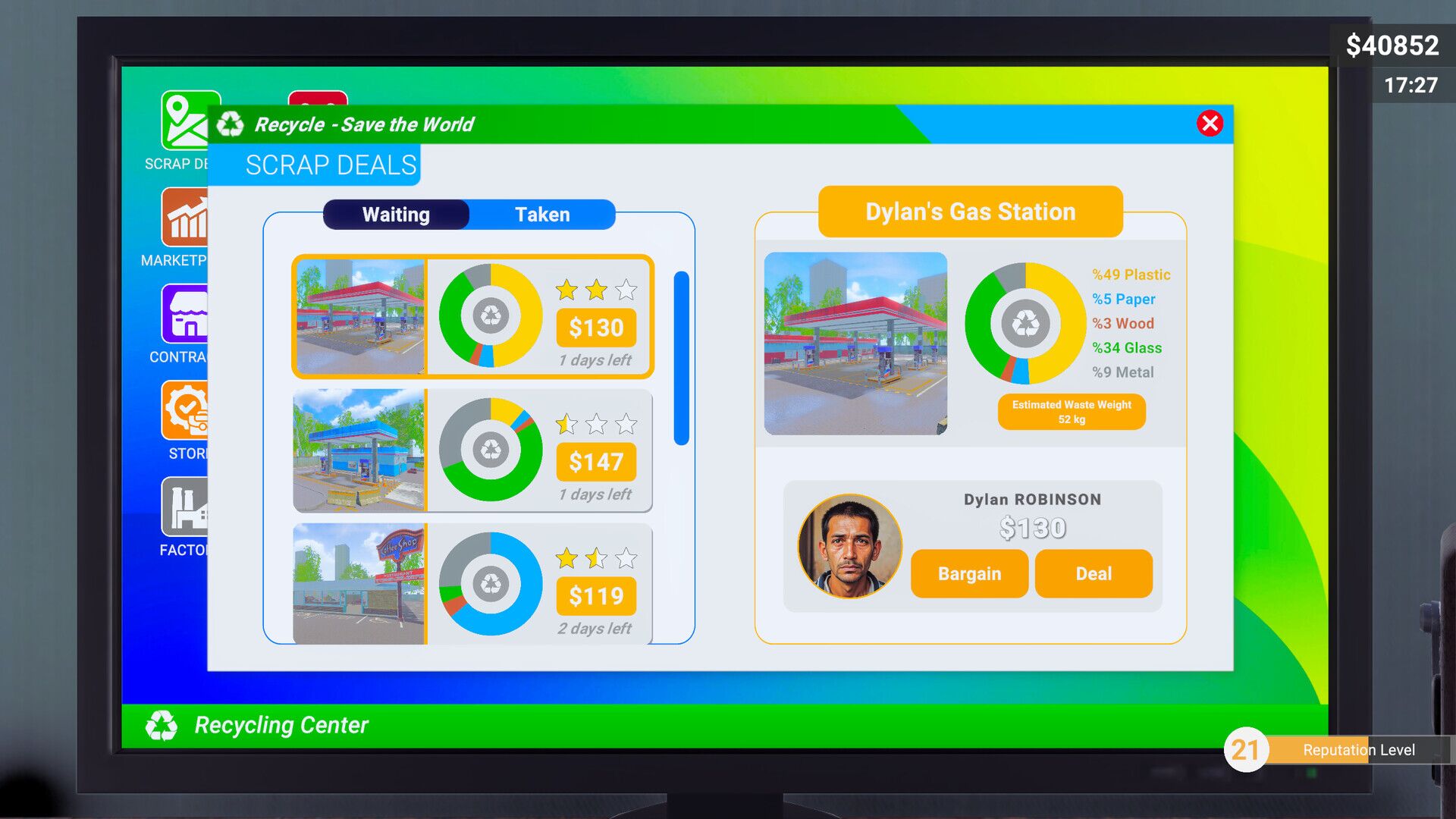 Recycling Center Simulator oyun içi görsel 3