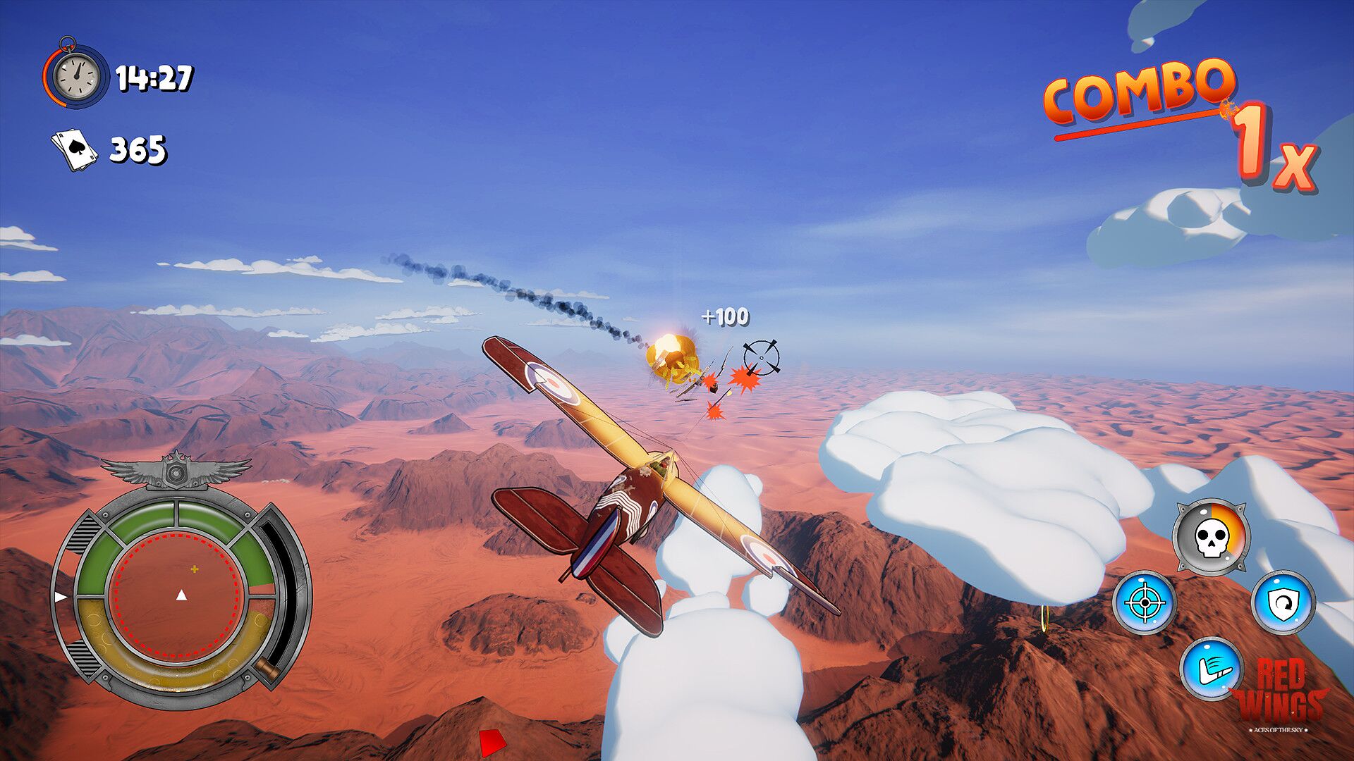 Red Wings: Aces of the Sky oyun içi görsel 2