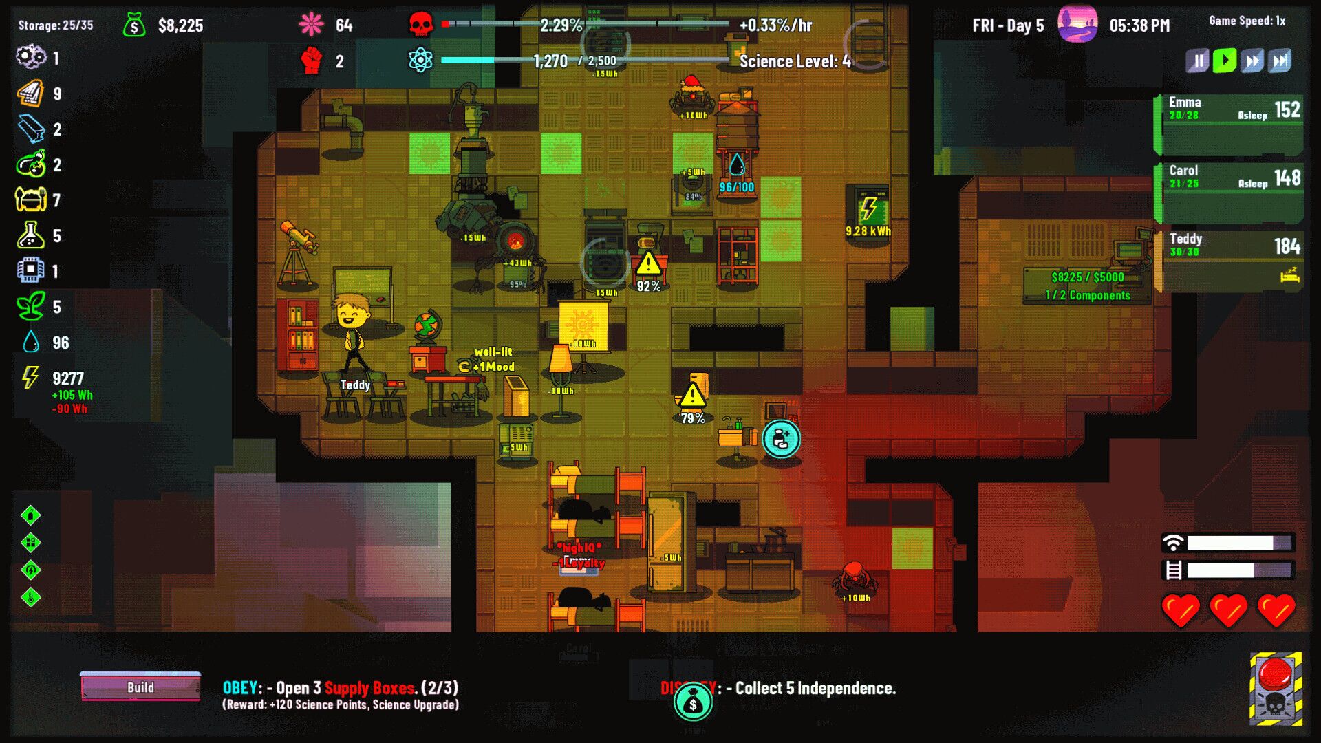 Rogue AI Simulator oyun içi görsel 1