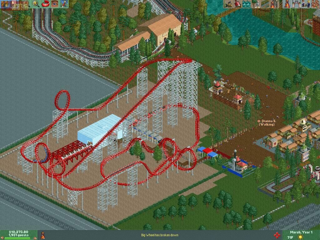 RollerCoaster Tycoon 2: Triple Thrill Pack oyun içi görsel 3