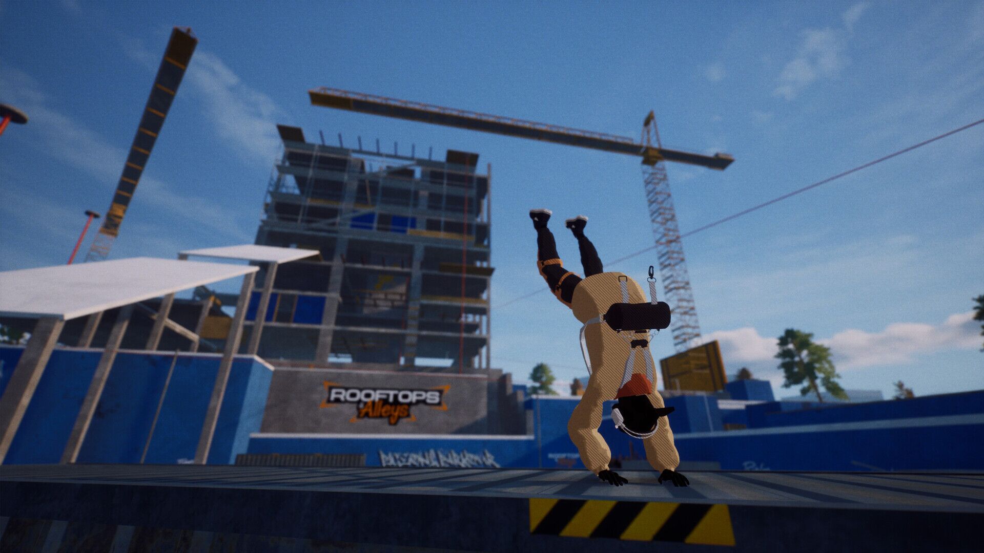 Rooftops & Alleys: The Parkour Game oyun içi görsel 2