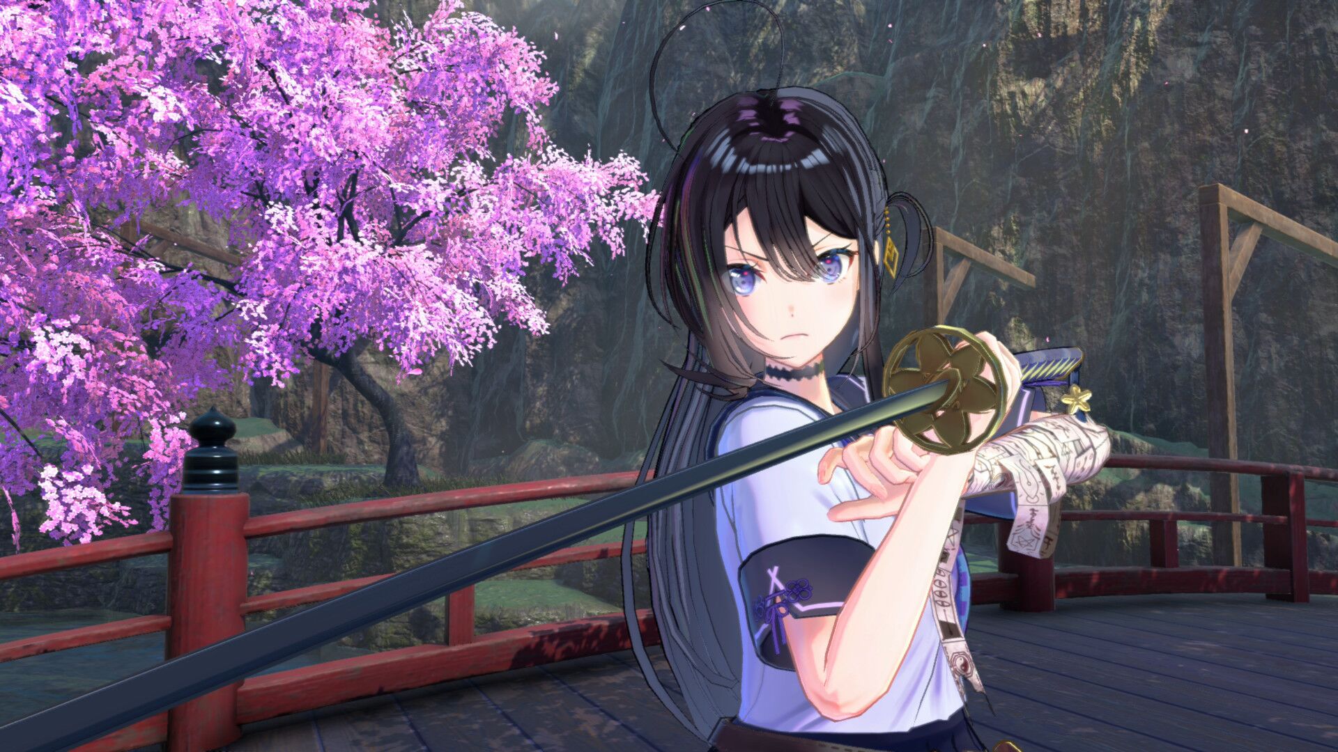 SAMURAI MAIDEN oyun içi görsel 1
