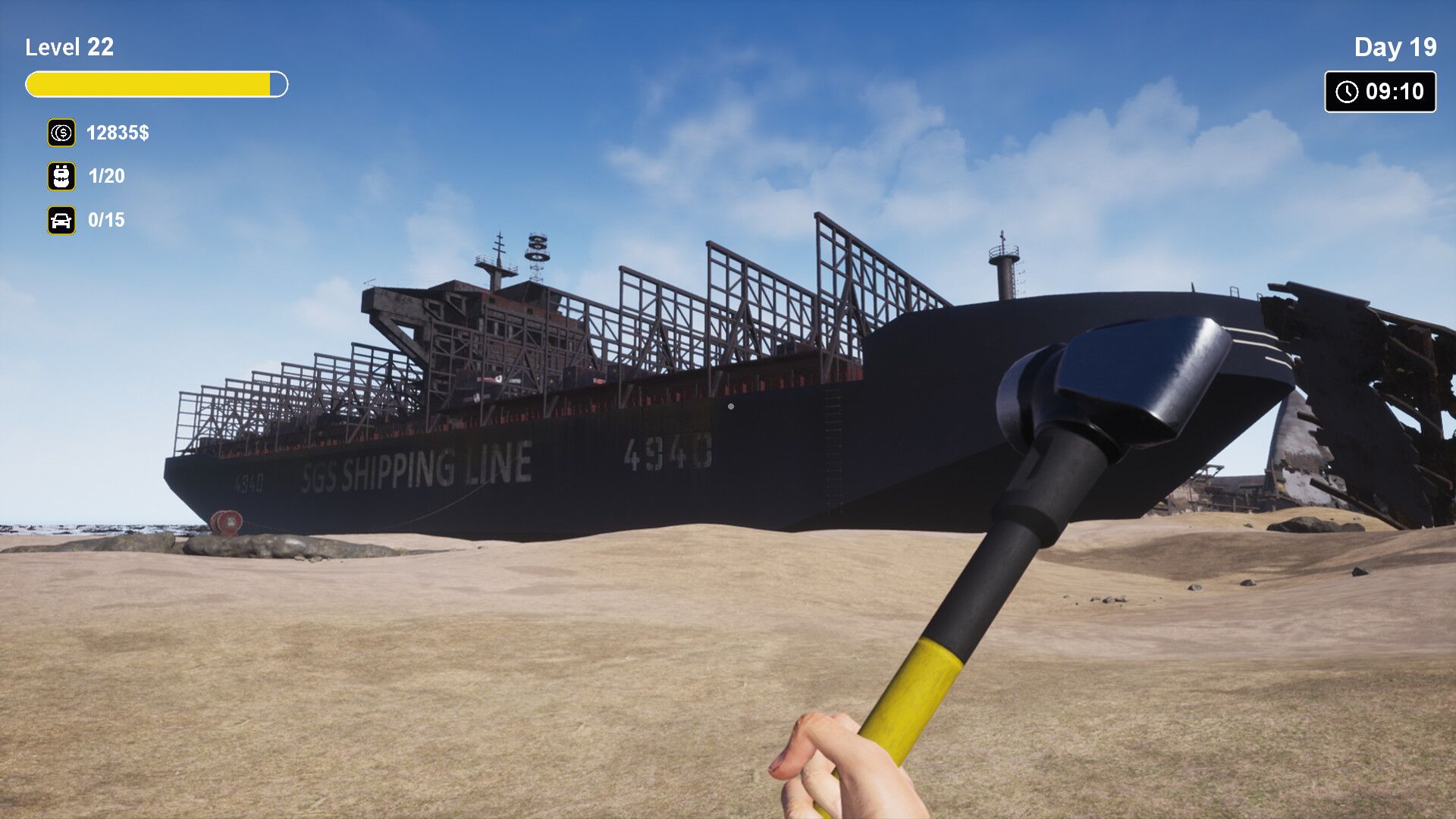 Ship Graveyard Simulator oyun içi görsel 1