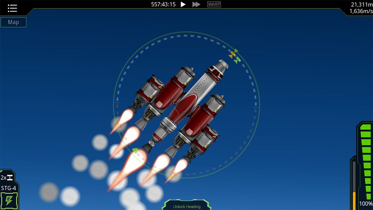 SimpleRockets 1 + 2 SimplePlanes iPhone ios AppStore oyun içi görsel 1