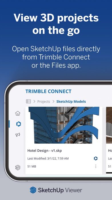 SketchUp for iPhone ios AppStore iPad görseli 1