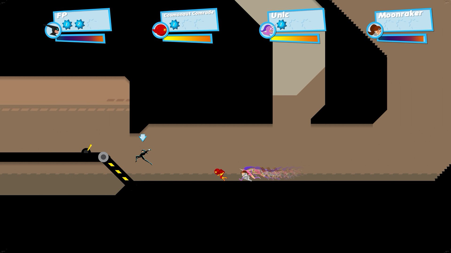 SpeedRunners oyun içi görsel 1