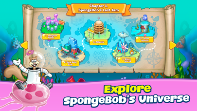 SpongeBob Adventures In A Jam iPhone iPad AppStore görseli 3