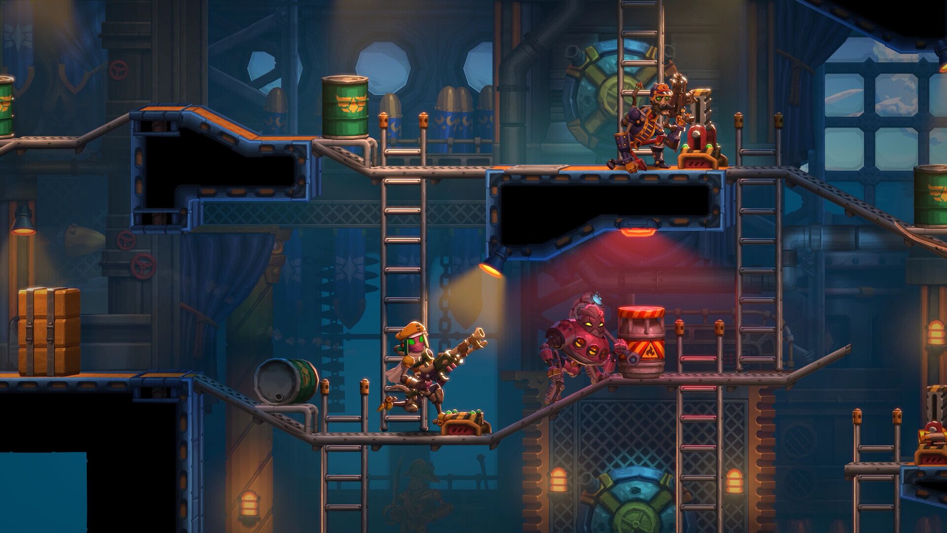 SteamWorld Heist II oyun içi görsel 1