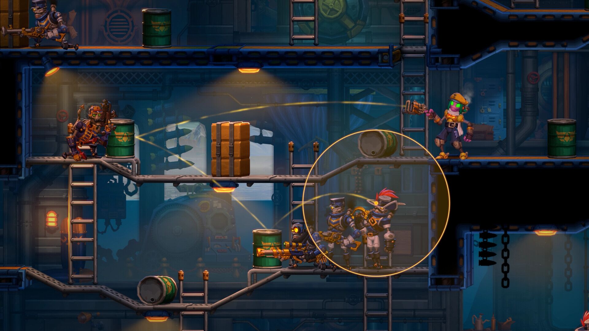 SteamWorld Heist II oyun içi görsel 2