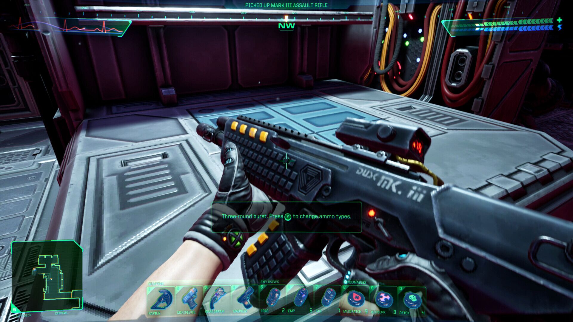 System Shock REMAKE oyun içi görsel 2