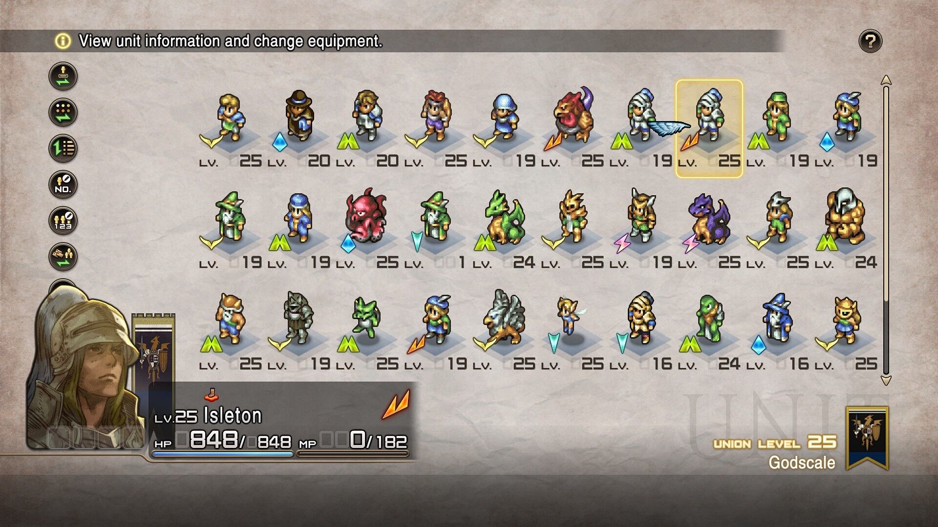 Tactics Ogre: Reborn oyun içi görsel 2