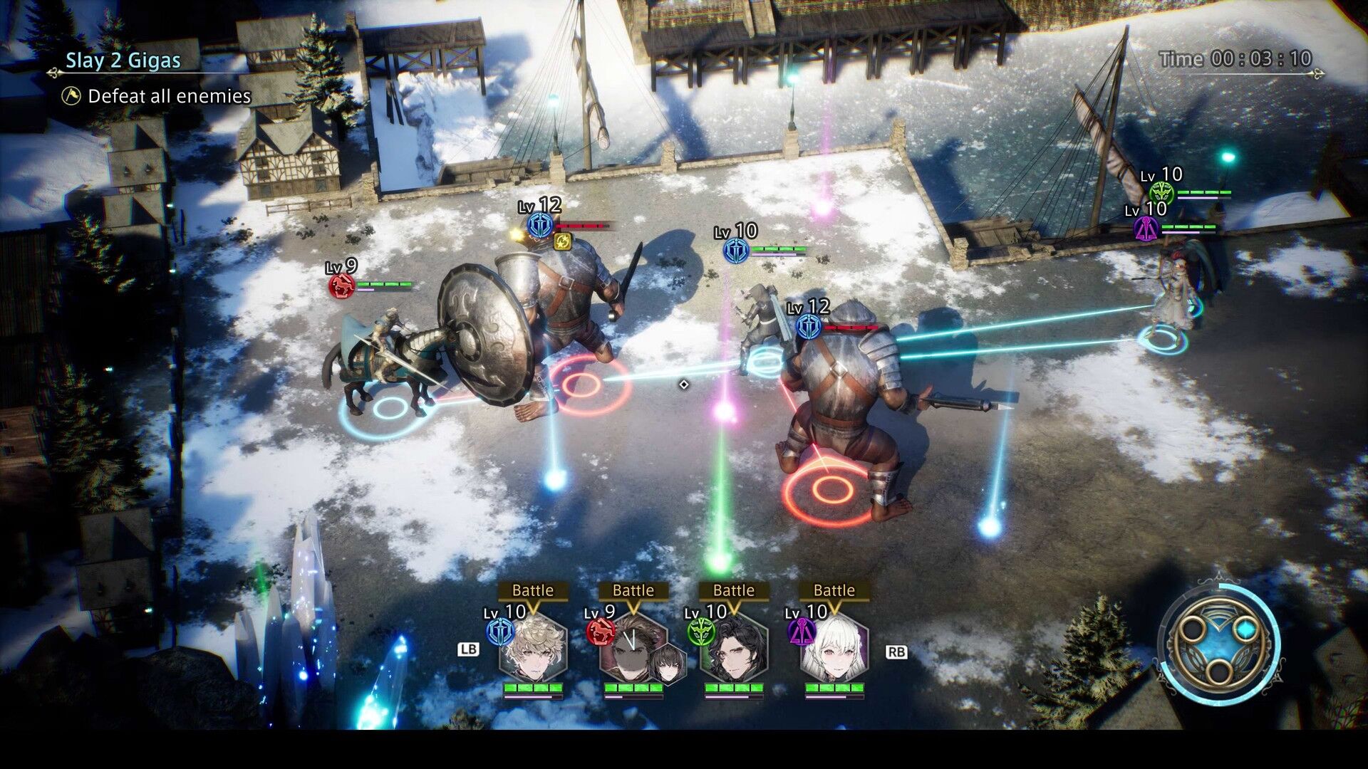 The DioField Chronicle oyun içi görsel 1
