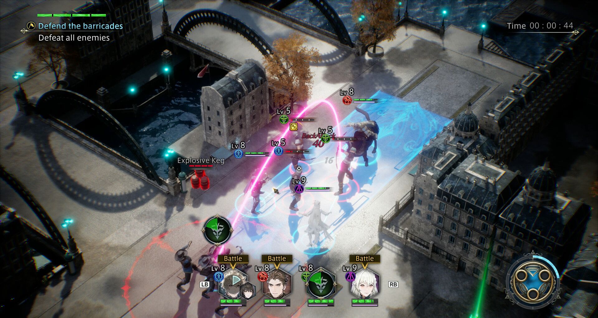 The DioField Chronicle oyun içi görsel 2