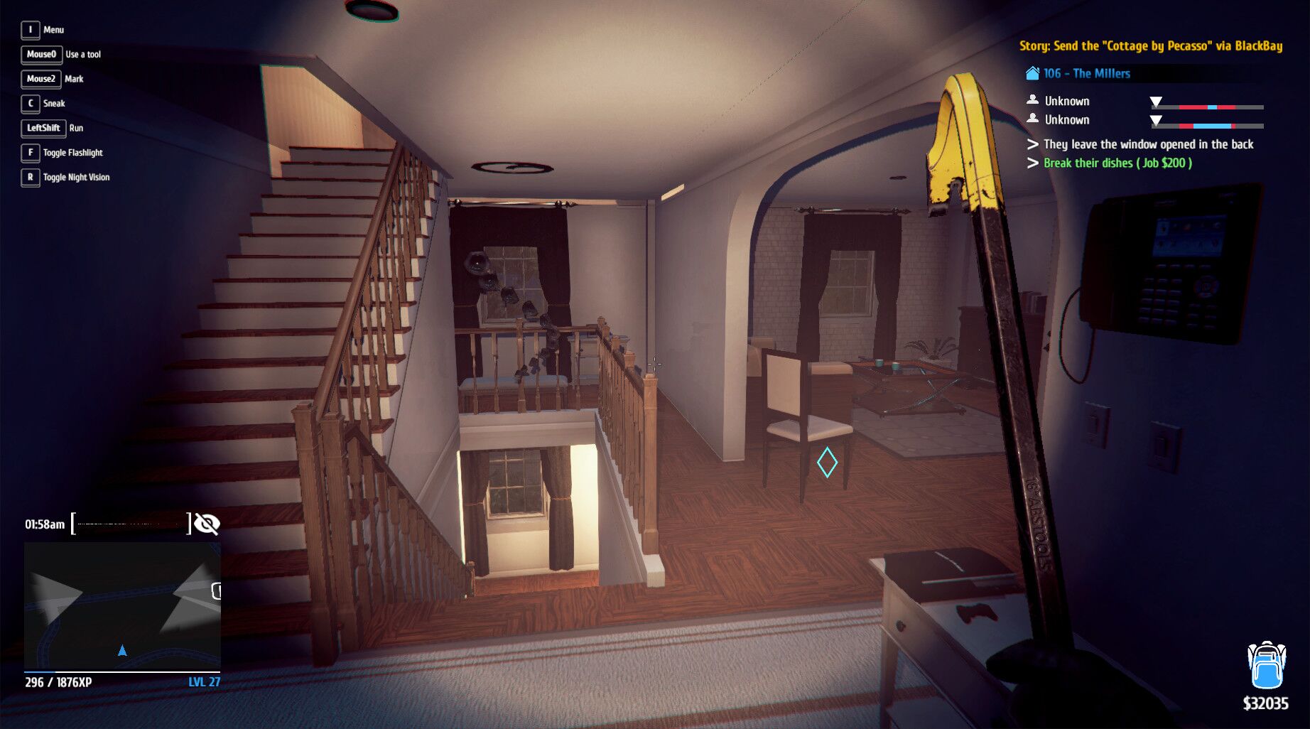 Thief Simulator oyun içi görsel 1