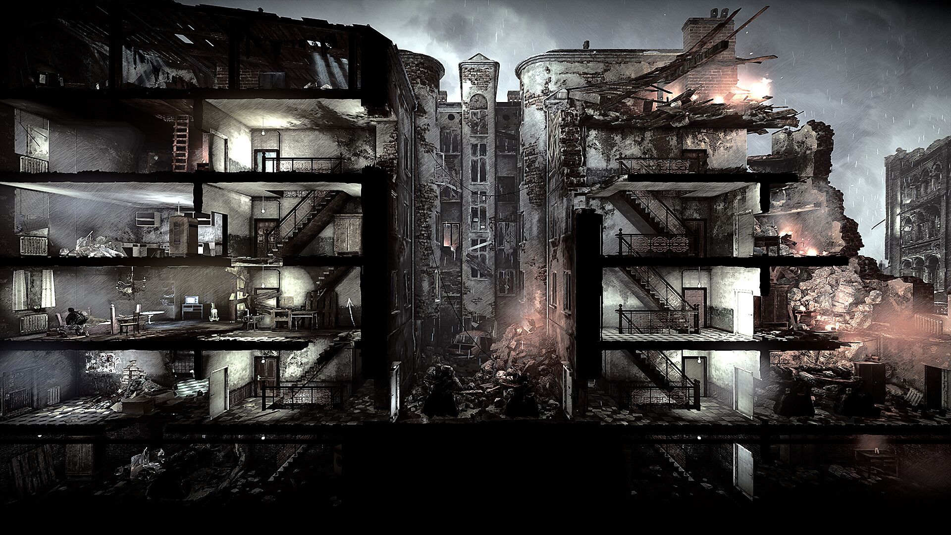 This War of Mine + Stories iPhone iPad AppStore oyun içi görsel 2