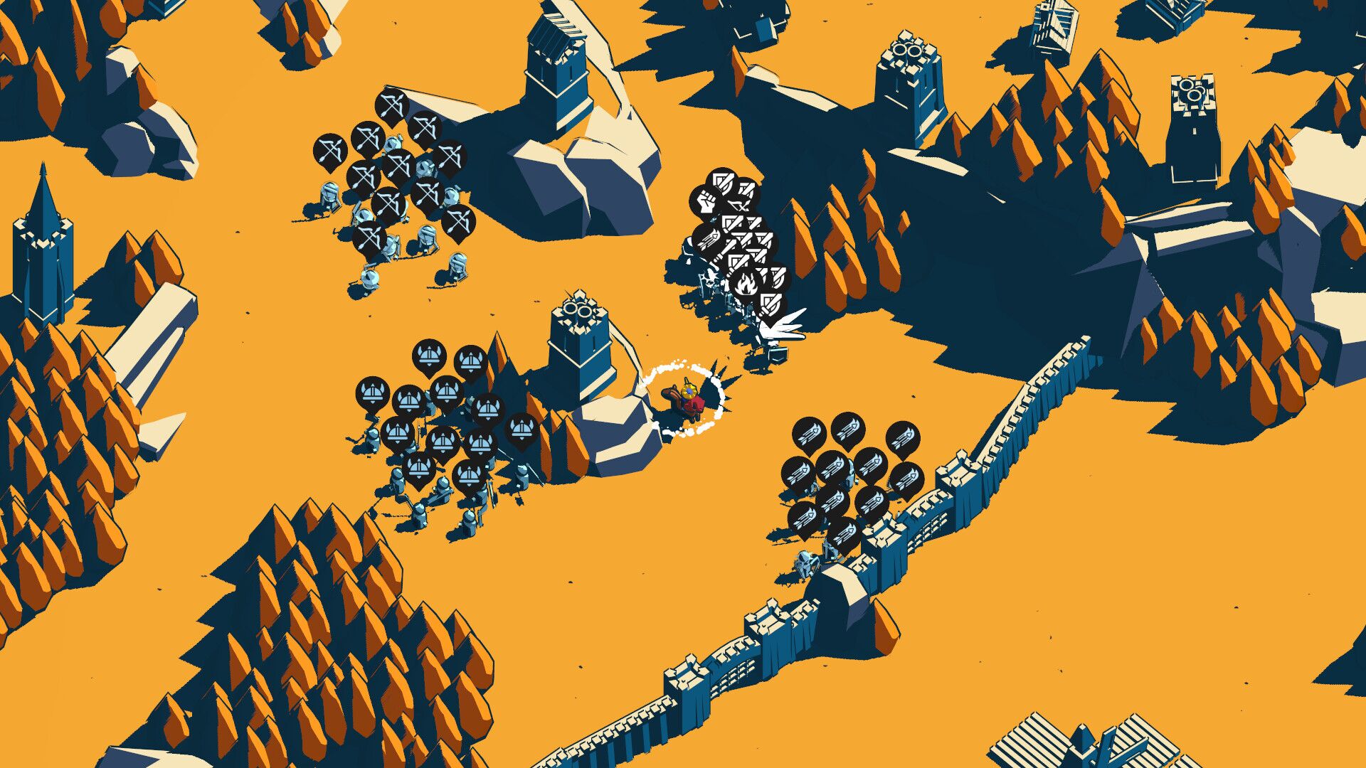 Thronefall oyun içi görsel 3