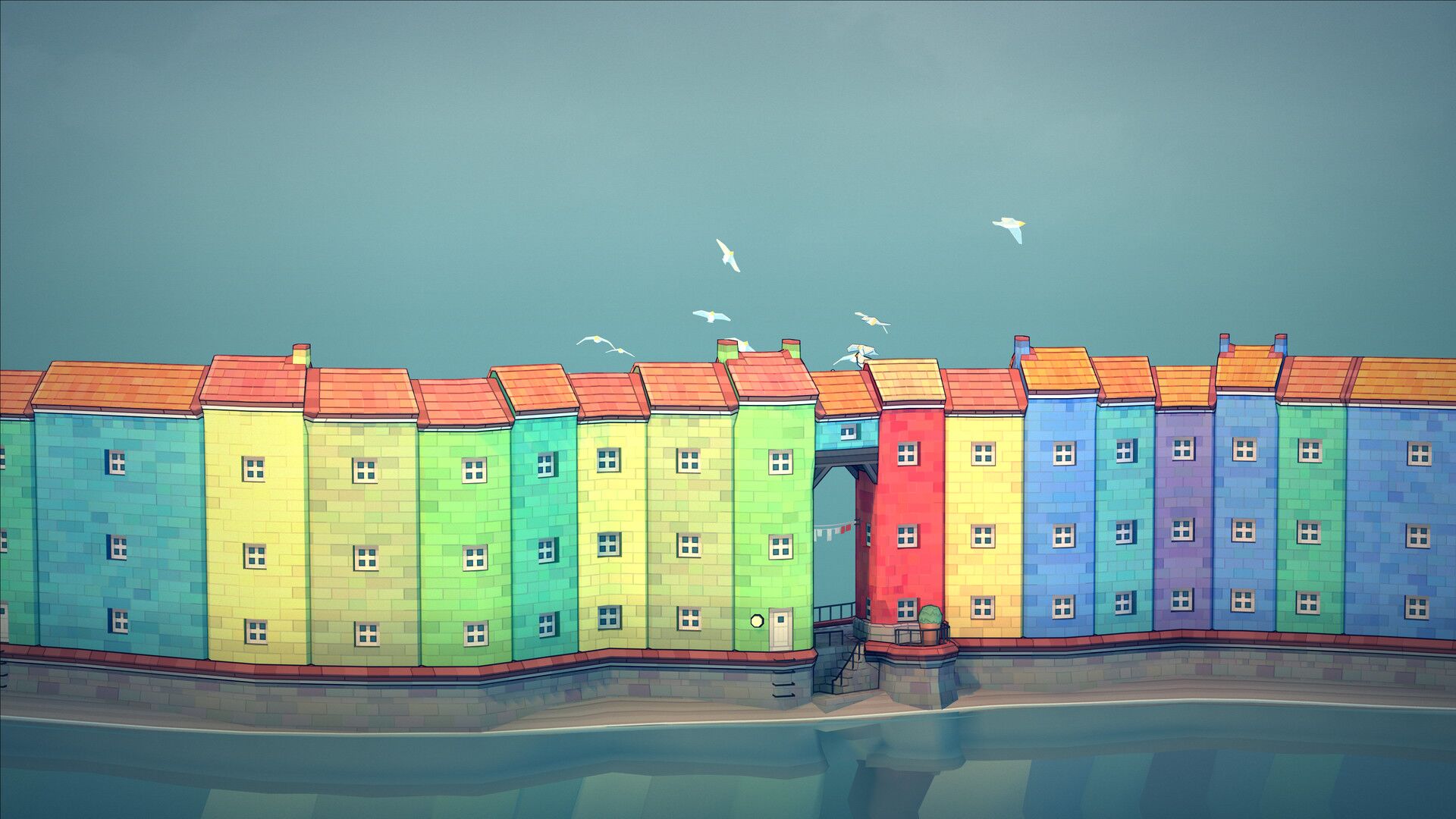 Townscaper oyun içi görsel 2