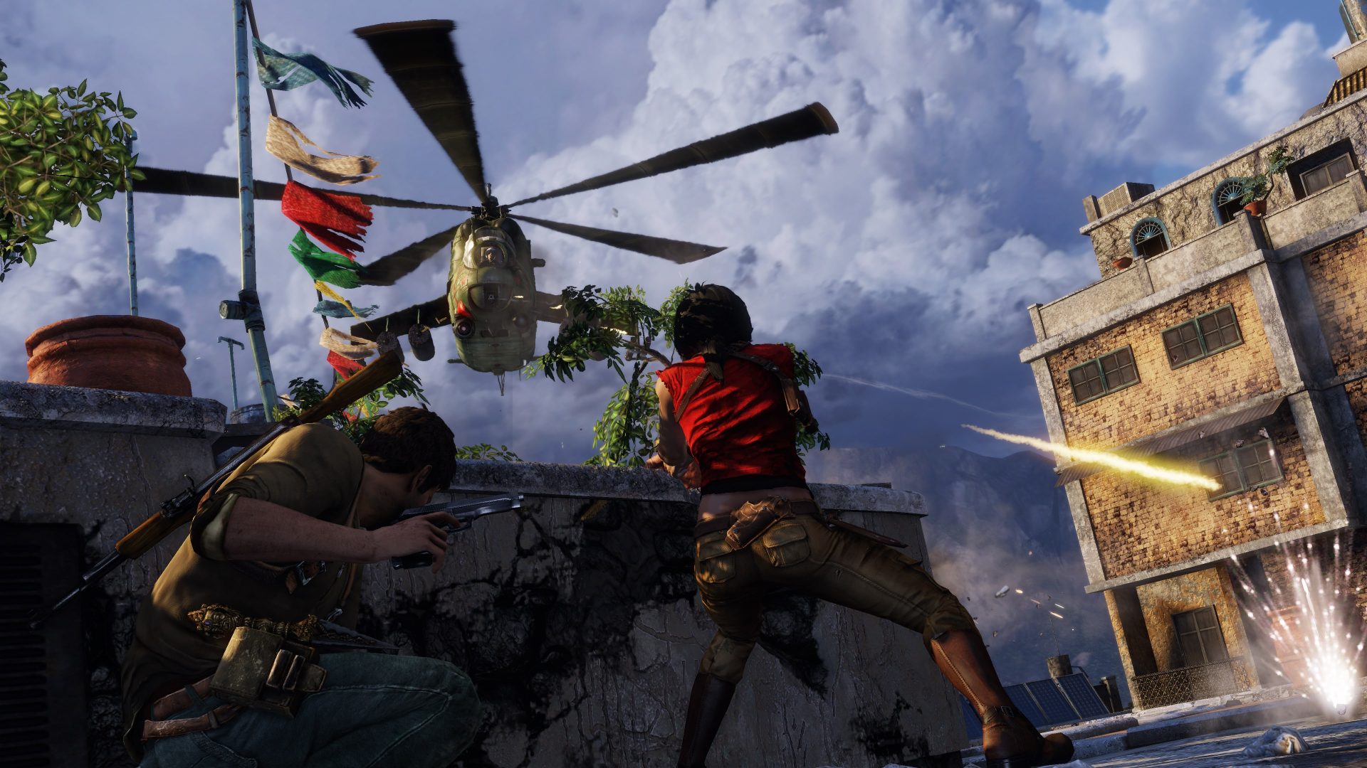 Uncharted Nathan Drake Collection PS4 oyun içi görsel 1