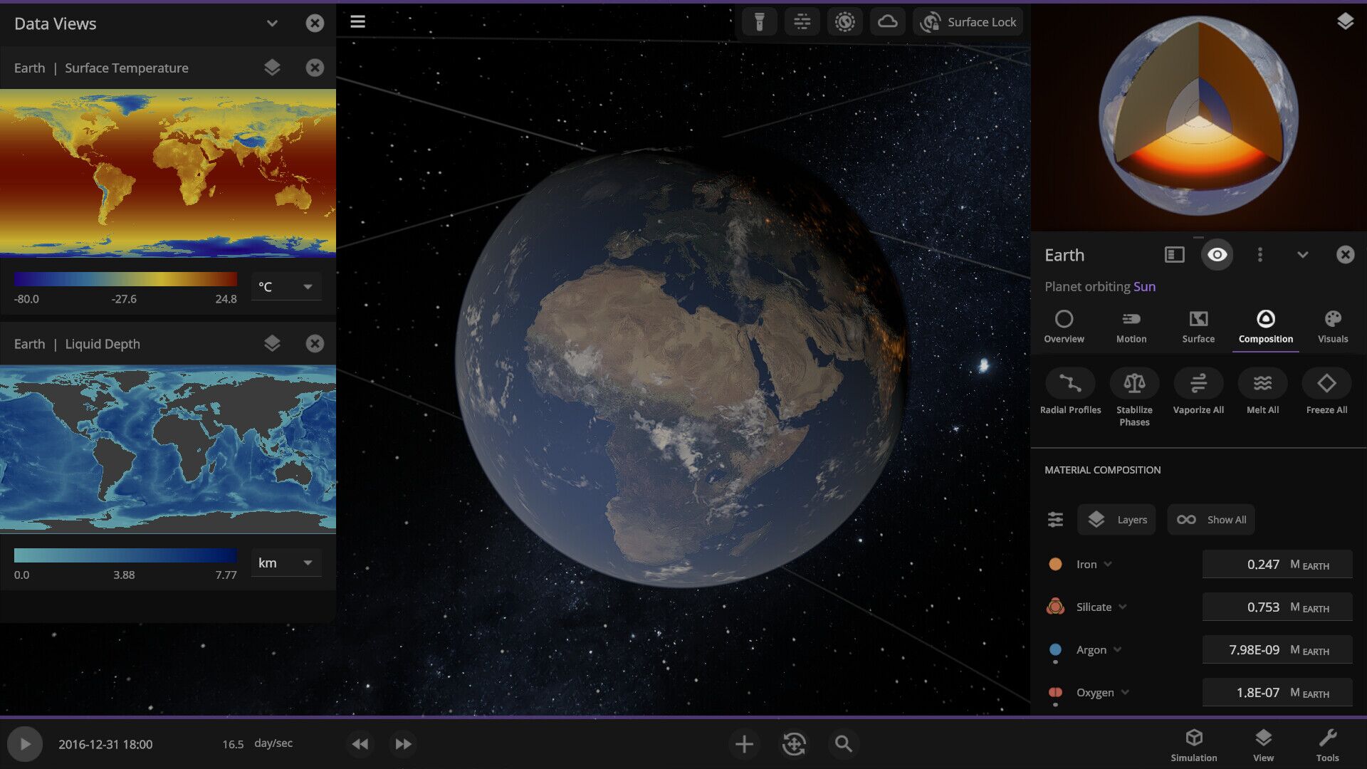 Universe Sandbox oyun içi görsel 3