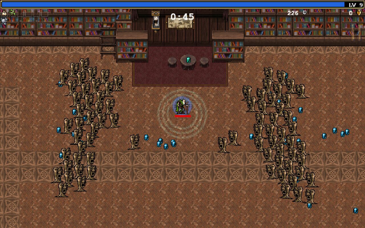 Vampire Survivors oyun içi görsel 2