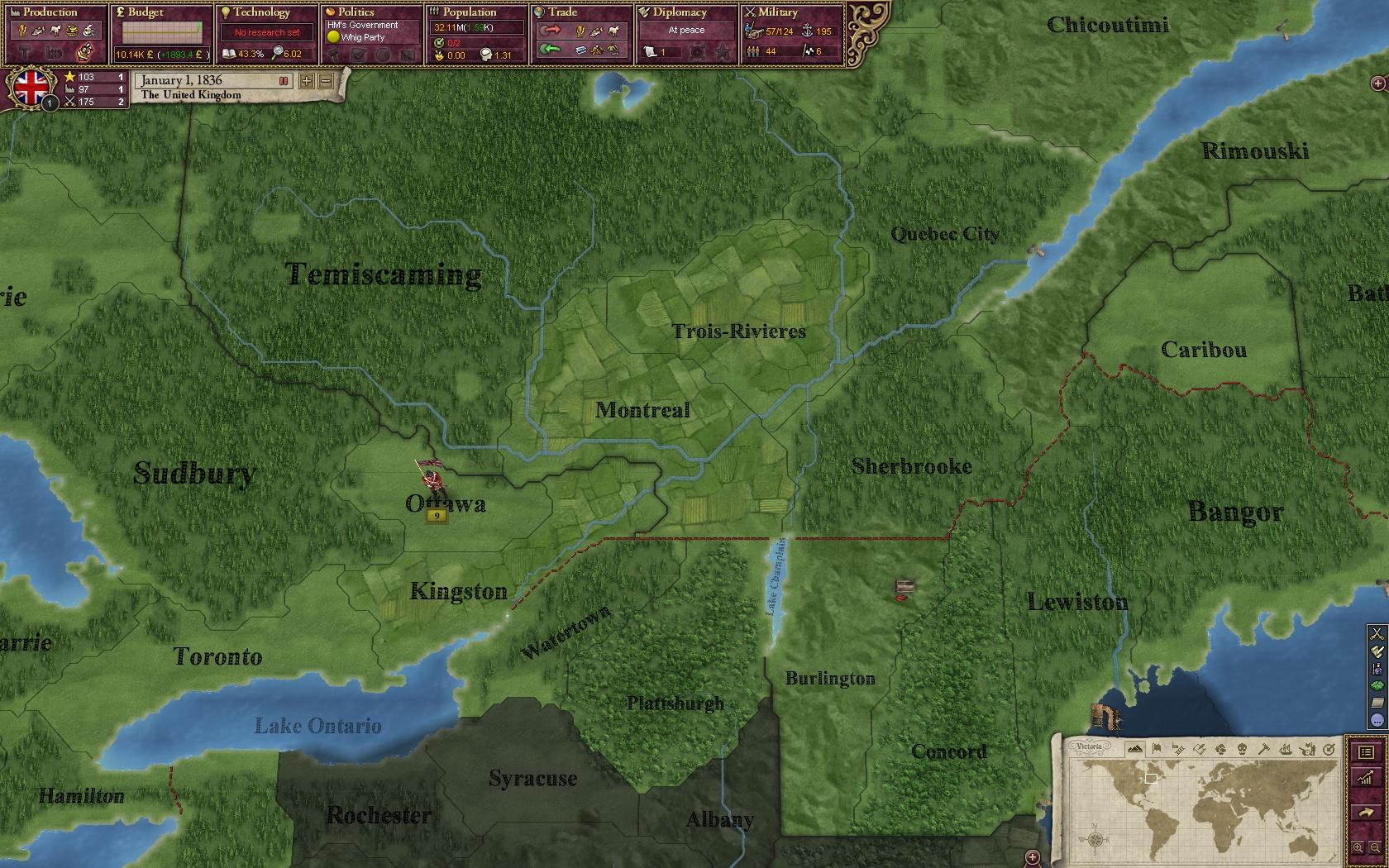 Victoria II oyun içi görsel 1