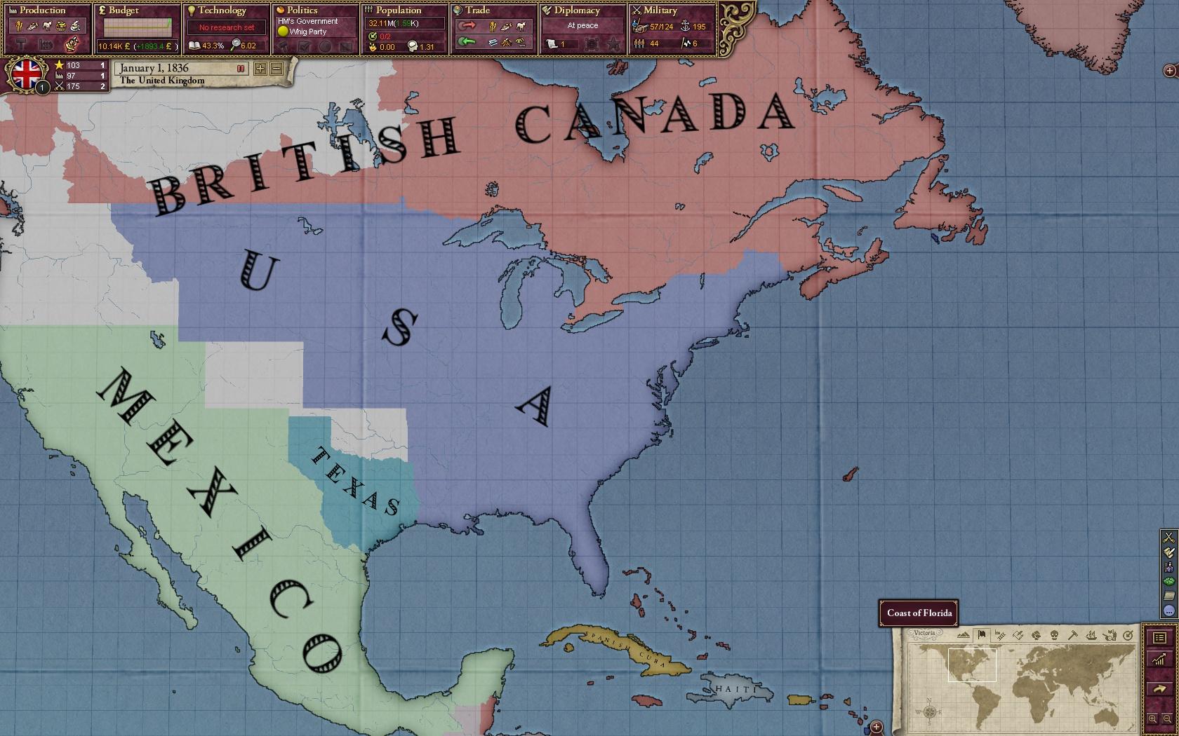 Victoria II oyun içi görsel 3