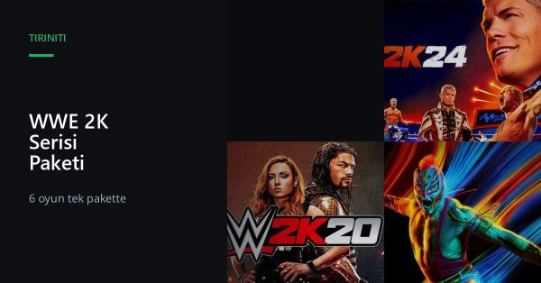 WWE 2K Serisi Paketi ucuz satın al - Tiriniti