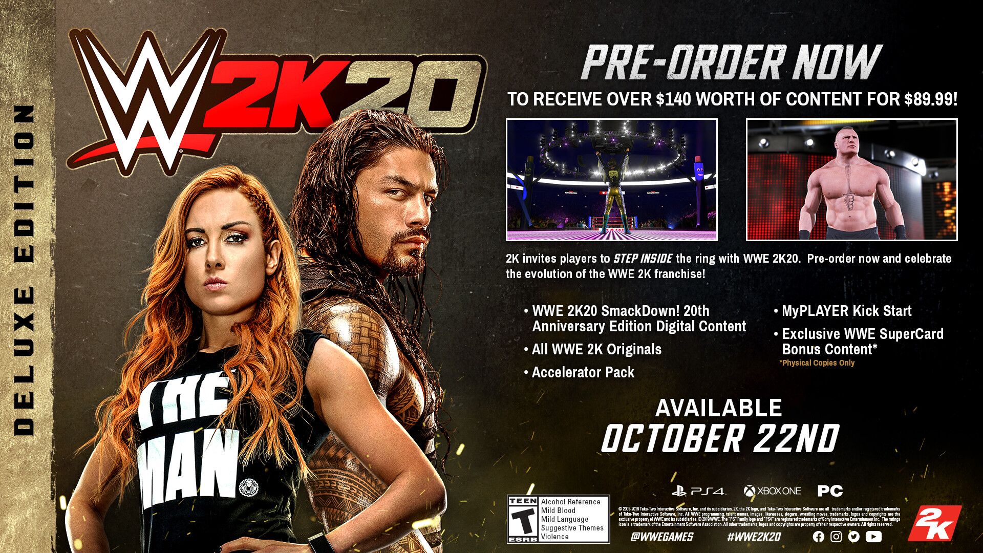 WWE 2K20 PS4 - Görsel 2
