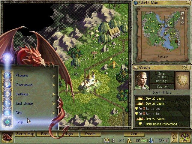 Age of Wonders oyun içi ekran görüntüsü 2
