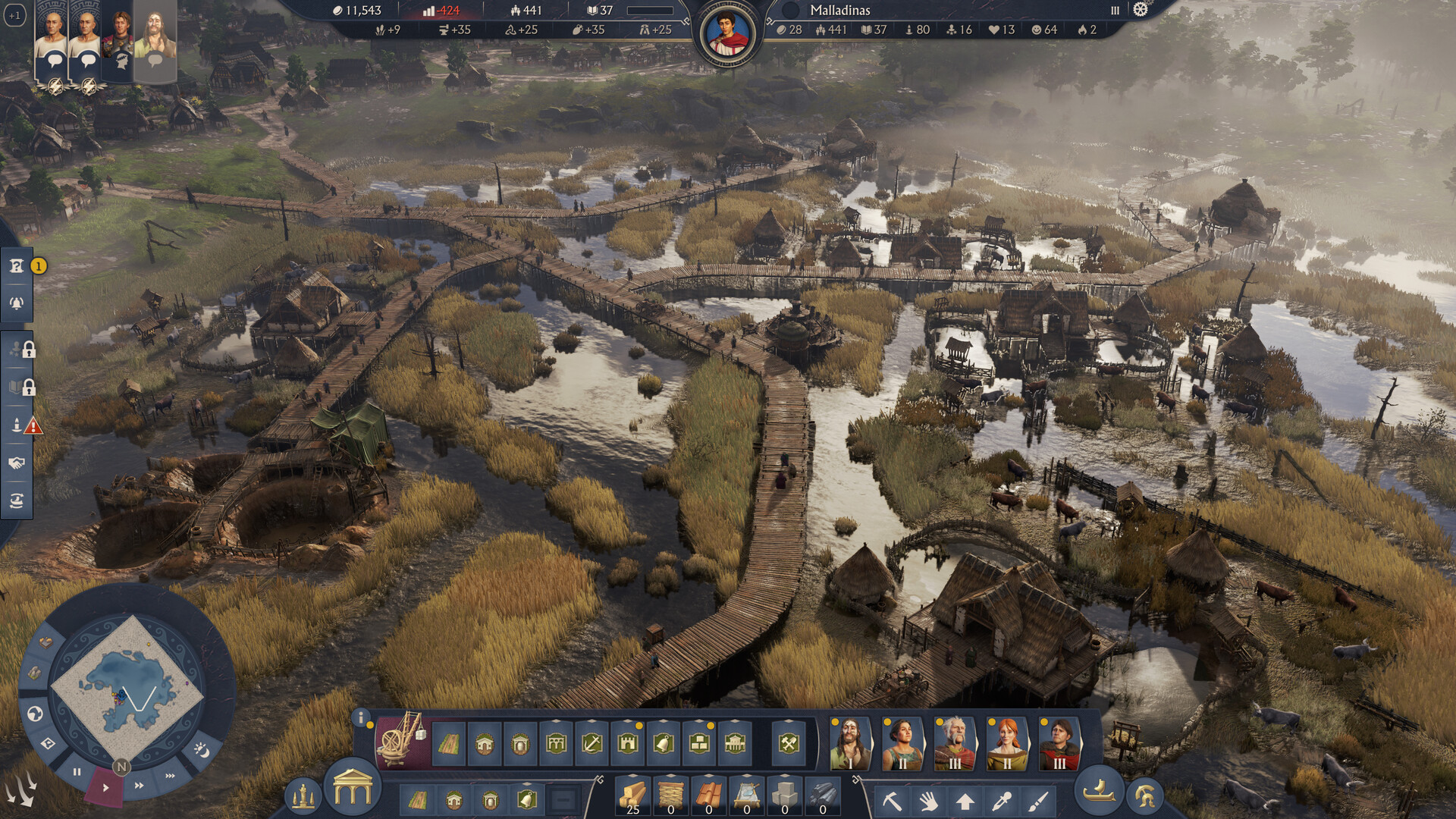 Anno 117 Pax Romana oyun içi ekran görüntüsü 1