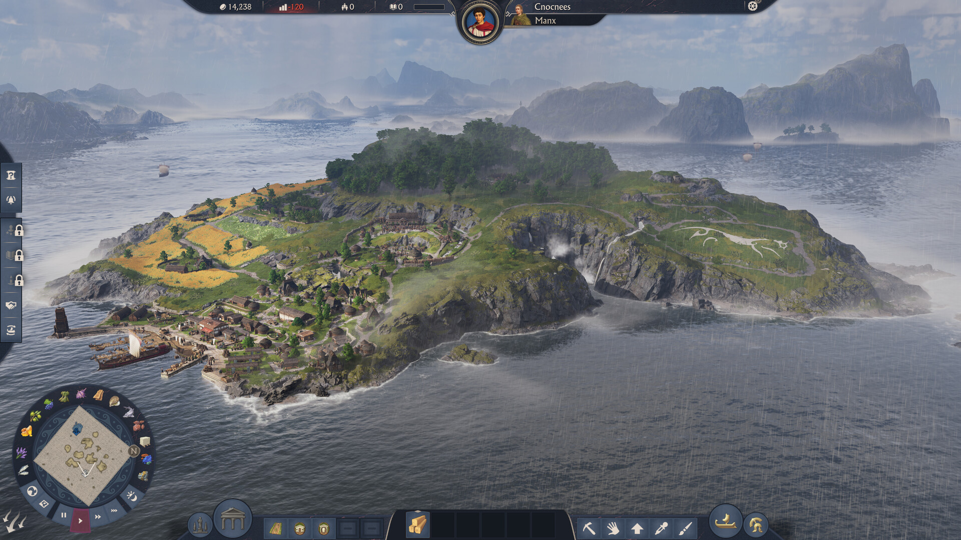 Anno 117 Pax Romana oyun içi ekran görüntüsü 2