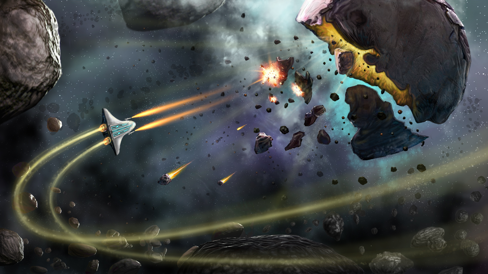 Asteroid Bounty Hunter ekran görüntüsü 2