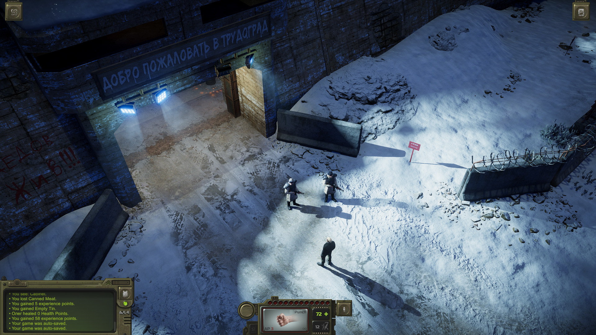 ATOM RPG Trudograd oyun içi ekran görüntüsü 1