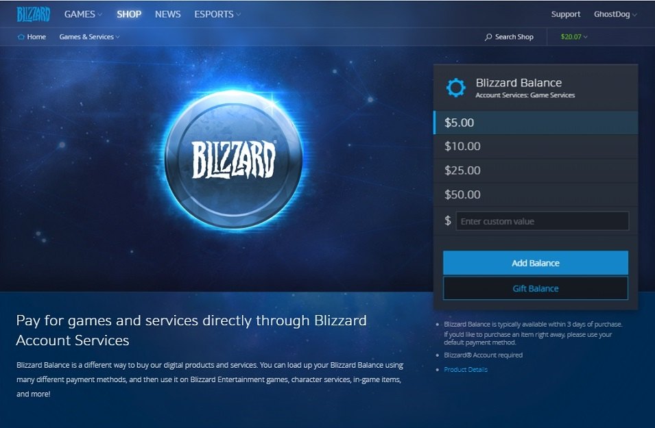 Blizzard Battle.net Hediye Kartı ürün görseli 1 - Tiriniti