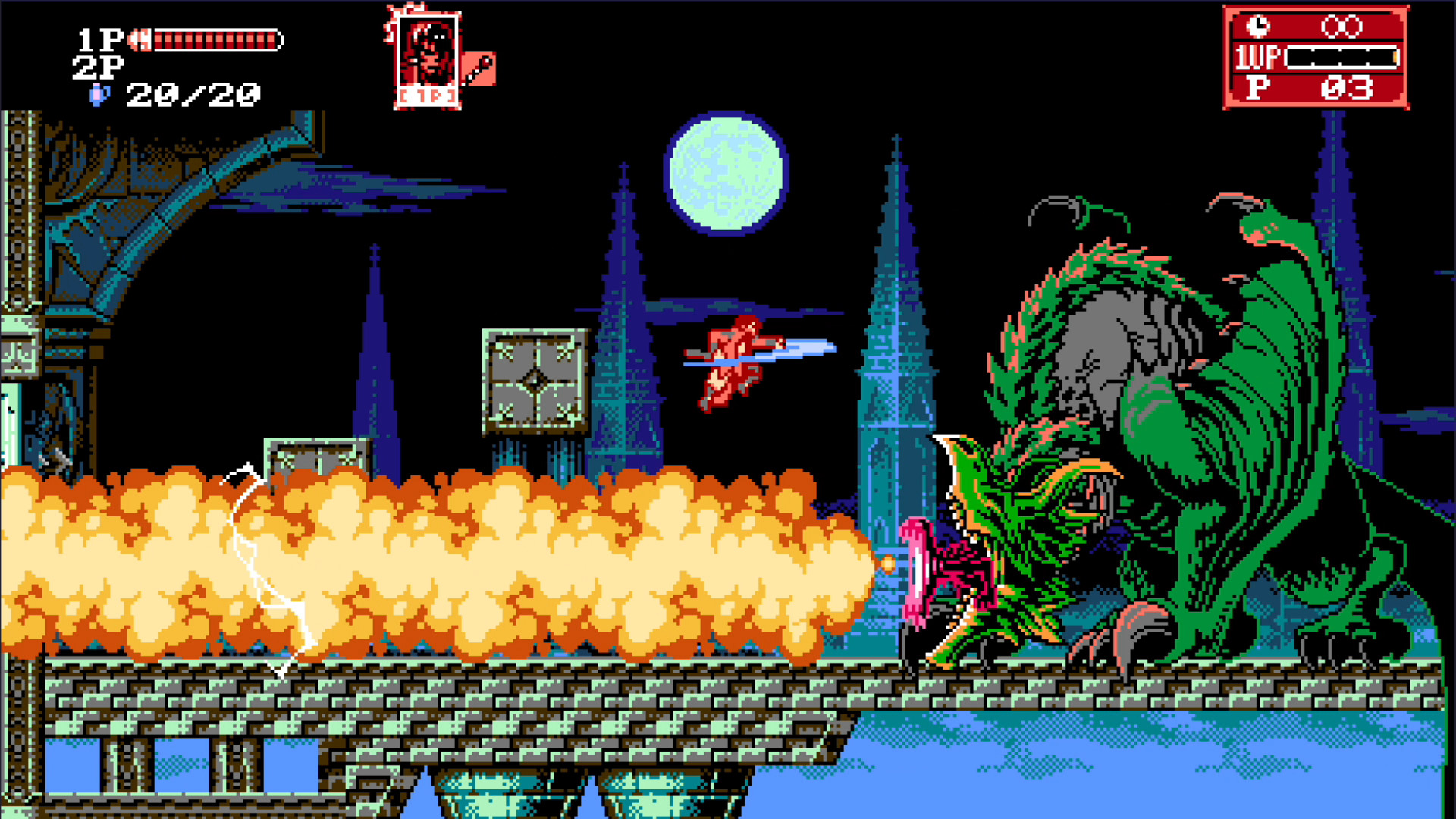 Bloodstained: Curse of the Moon 2 ekran görüntüsü 1