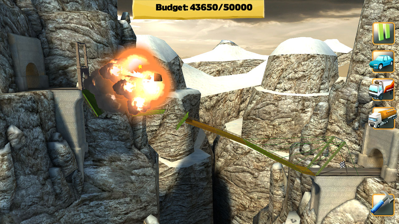 Bridge Constructor ekran görüntüsü 3