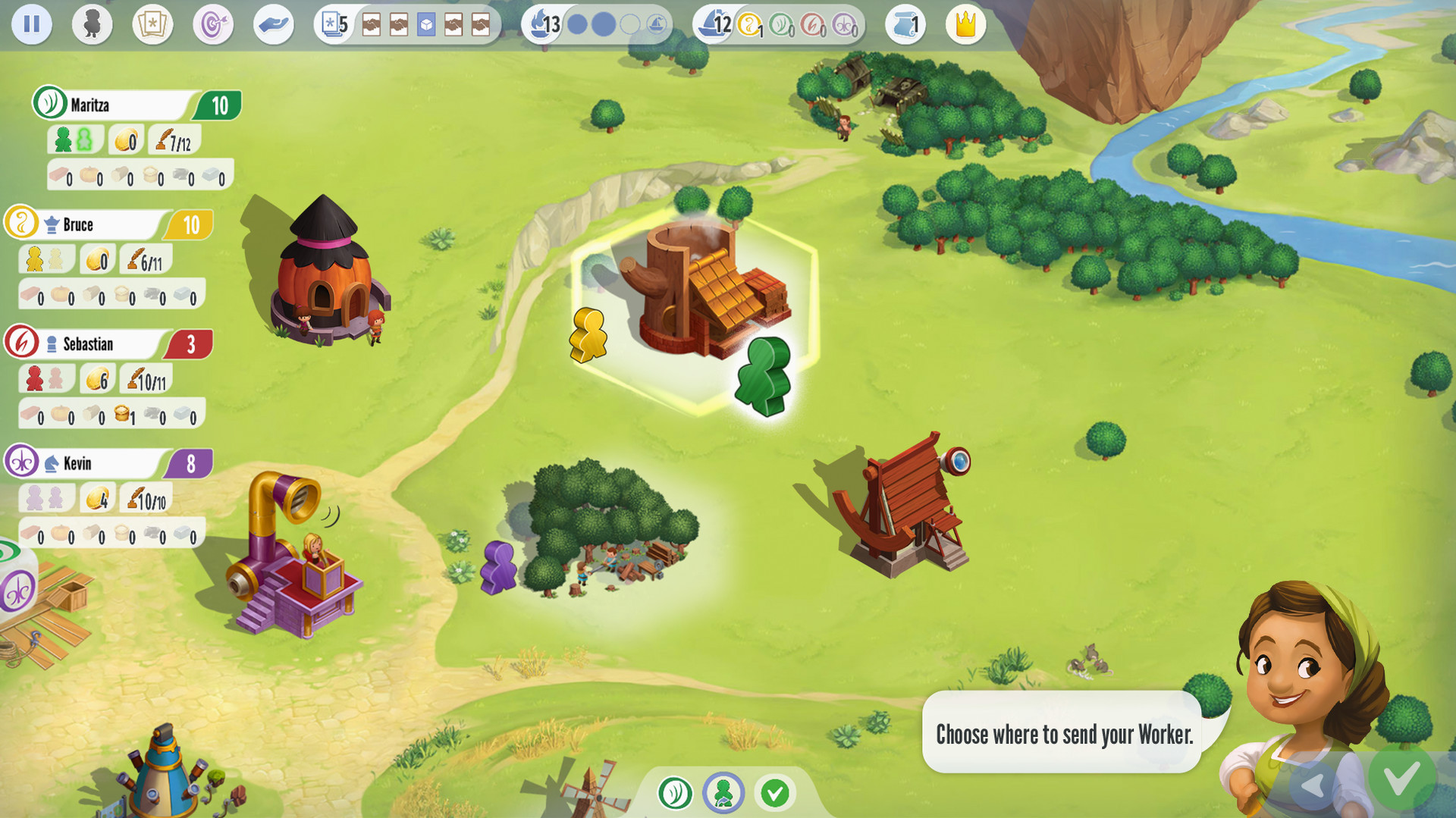 Charterstone: Digital Edition oyun içi ekran görüntüsü 2