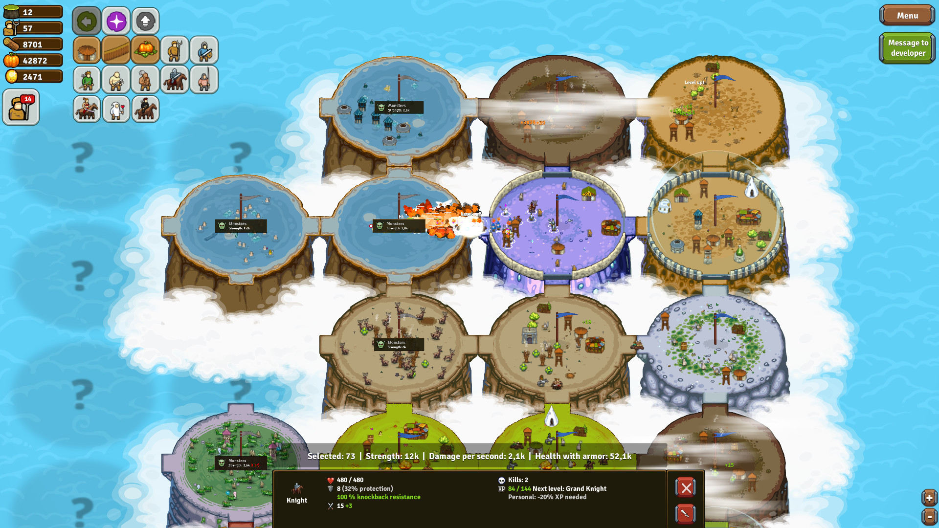 Circle Empires Rivals oyun içi ekran görüntüsü 2