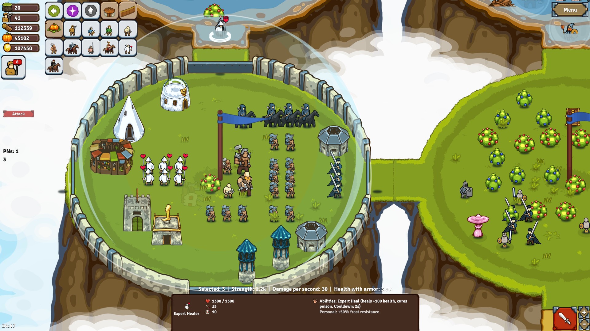 Circle Empires Rivals oyun içi ekran görüntüsü 3