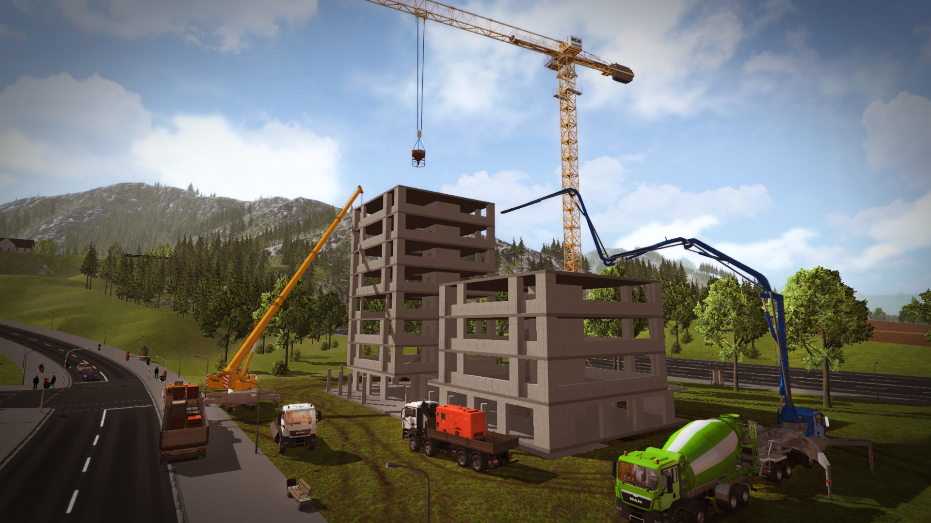 Construction Simulator 2015 ekran görüntüsü 3