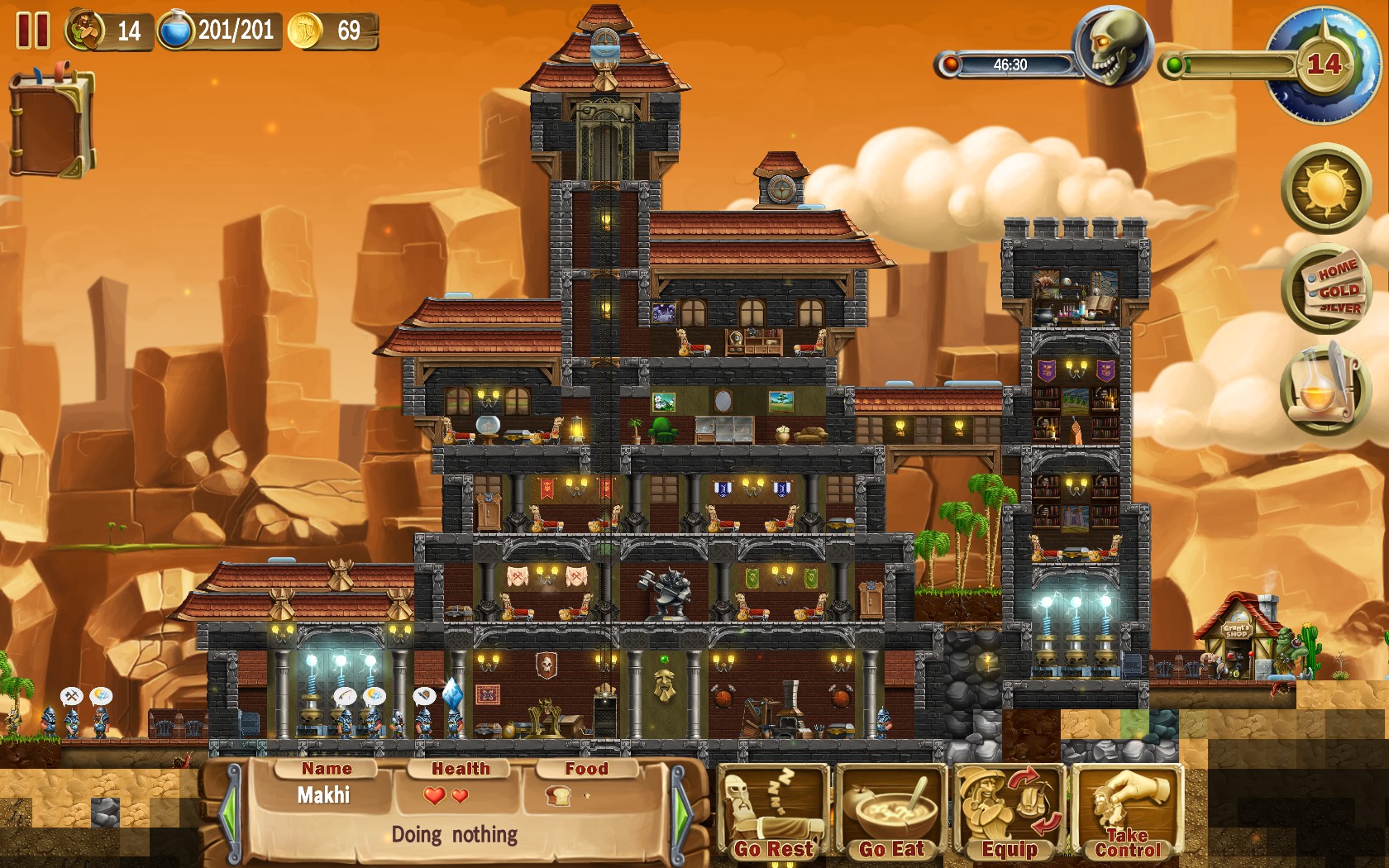 Craft The World oyun içi ekran görüntüsü 1